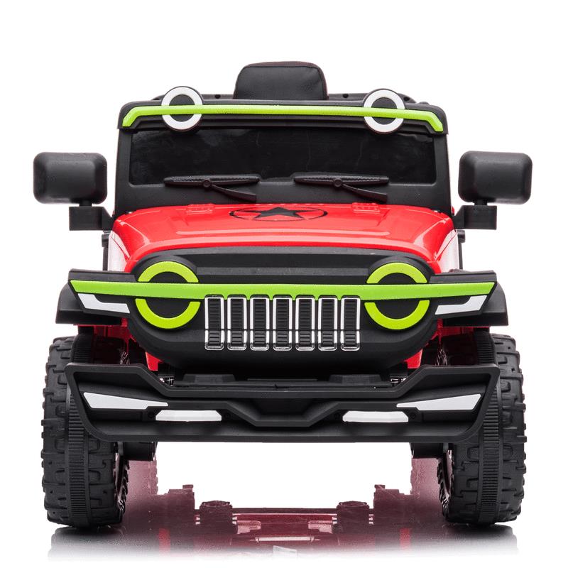 高档儿童电动车小四轮汽车四越野坦孩克300宝遥控玩具宝可坐人驱
