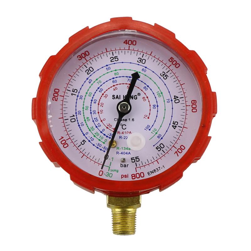 空调加氟表雪种压力表头冷媒空调维修工具设备家用表410 22 134