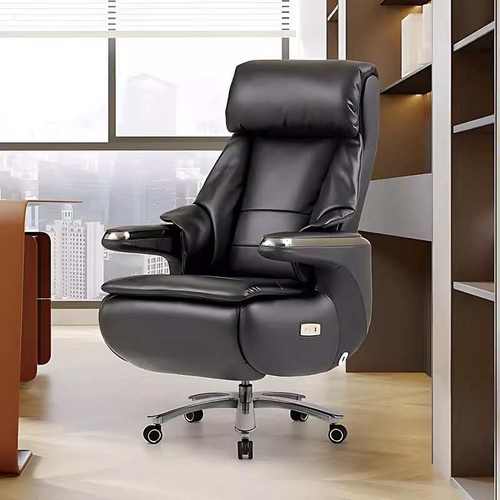 电动老板椅午休可躺电脑椅高档书房椅子电脑椅舒适久坐商务办公椅