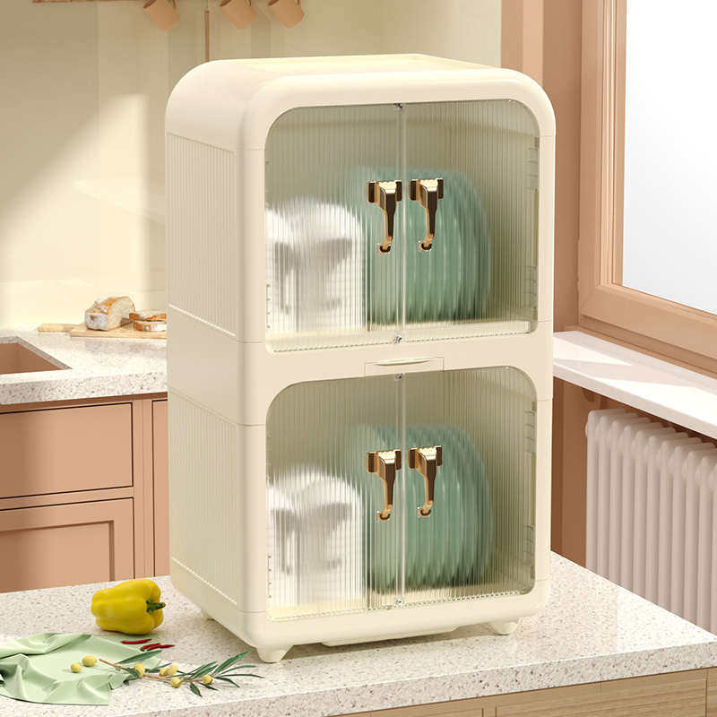 厨房沥水碗柜带盖放碗箱装碗碟盘筷子餐具家用置物架 子收纳盒,厨房/烹饪用具,厨房抽屉置物架,淘宝优惠券,粉丝福利购,淘宝优惠卷