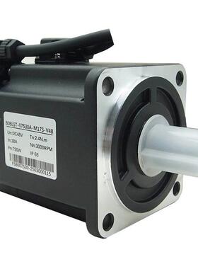 低压24V48V直流伺服电机套装200W400W600W750W1KW支持485/CAN通讯