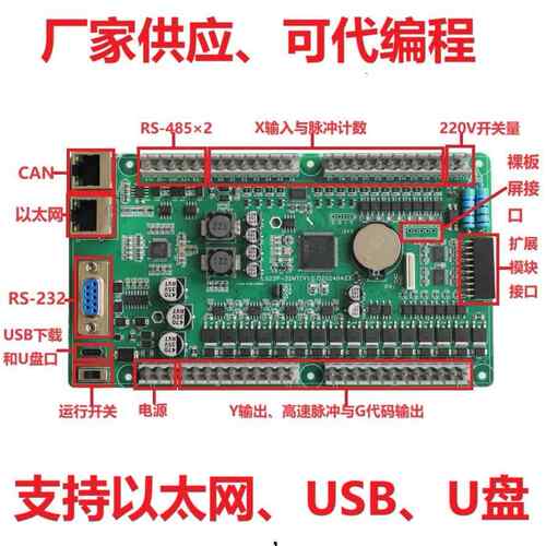 高精度称重测力多通道PLC可编程工控板FX3U包装灌装分选配料LSJS