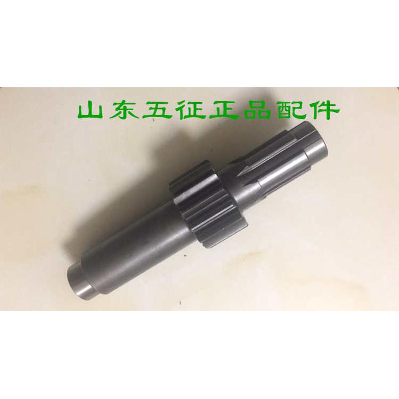 五征三轮车原厂配件奥翔运虎八档后桥变速箱四轴齿轮轴带牙轴VI轴