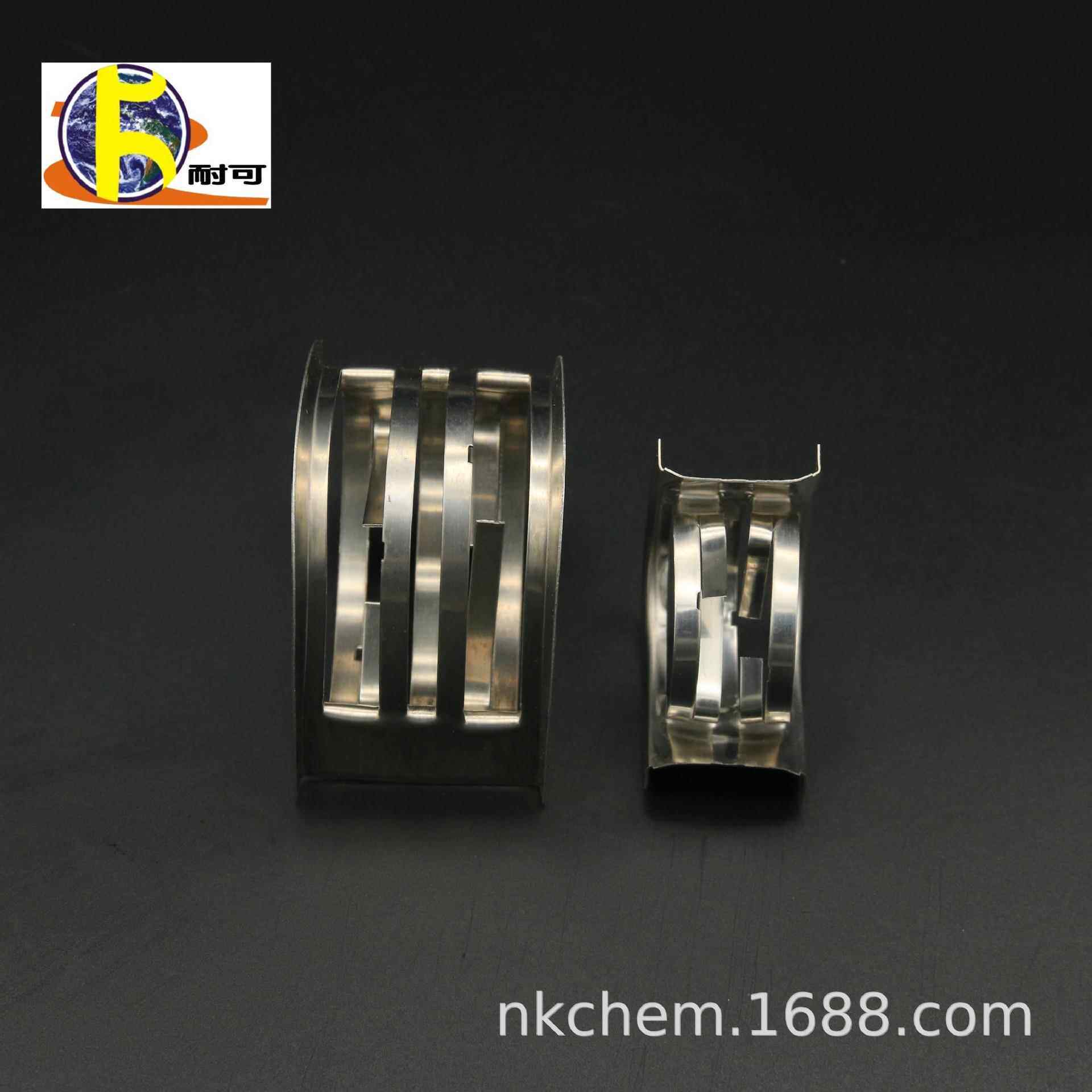 耐可化工 金属25mm 50mm不锈钢拉西环乱堆填料 分离塔洗涤塔煤矿