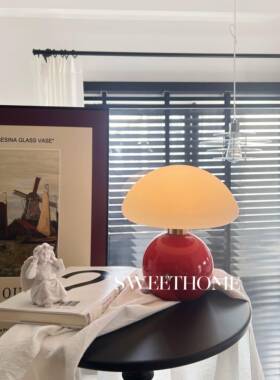 SweetHome * 充电小蘑菇床头小夜台灯奶油风装饰礼物结婚长明灯