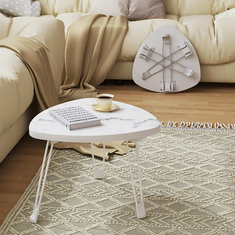 折叠三角桌小茶几小户型客厅边几便携式出租屋小户型可移动小桌子