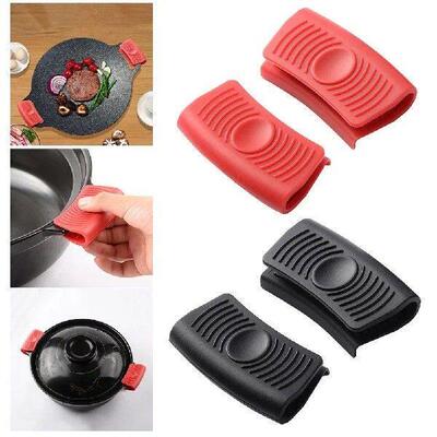 2pcs Anti Scalding Pot Holder Clip Heat Resistant Oven