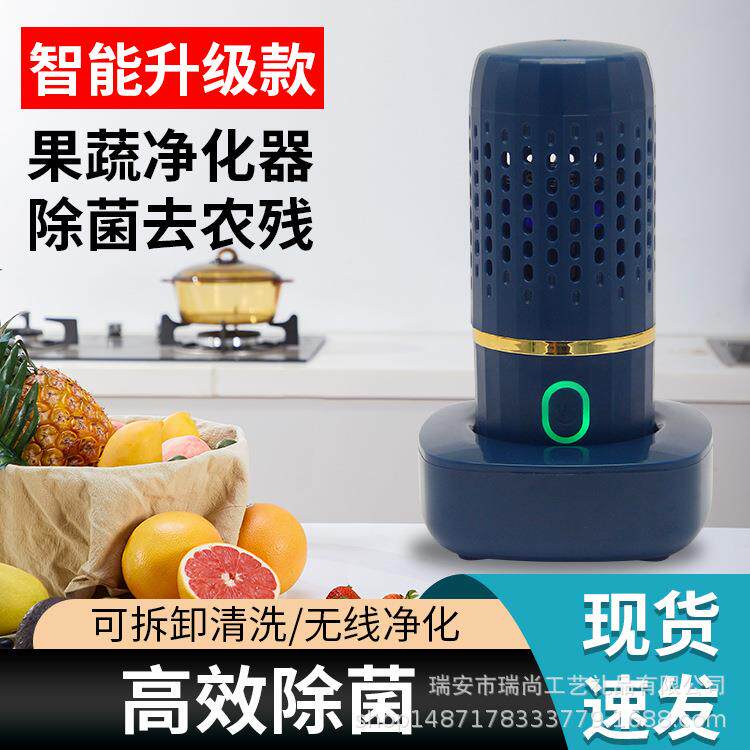 果蔬净化器肉类蔬菜水果净化机家用便携果蔬清洁机去除农残洗菜机