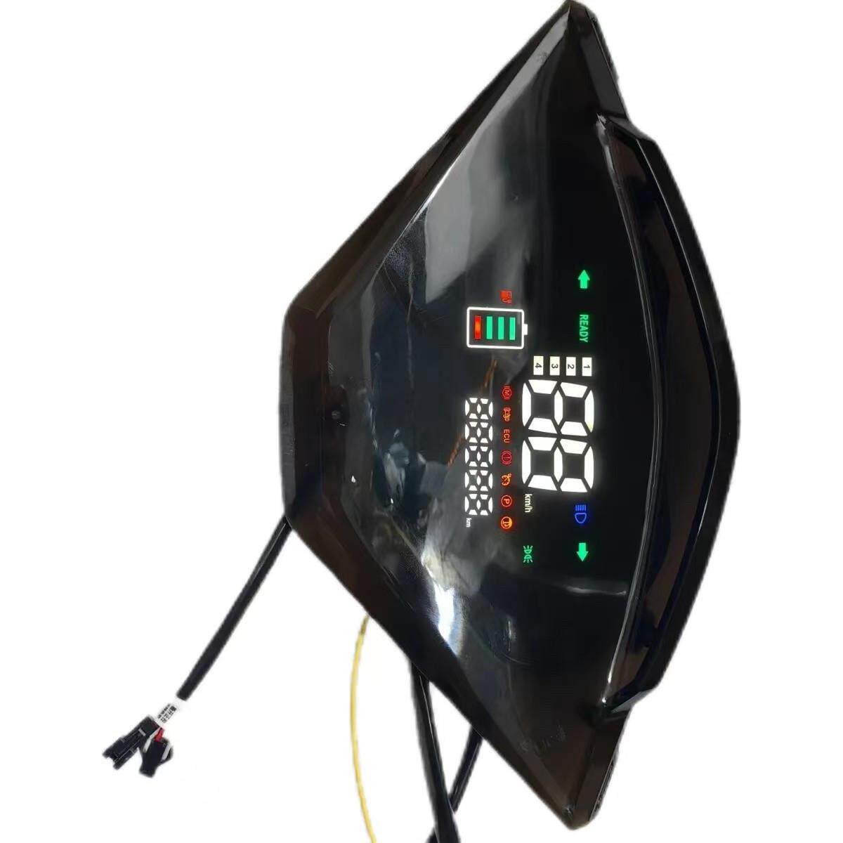电动机车电动车仪表超级鹰电动车战狼八代Led48v60v72v仪表LED仪