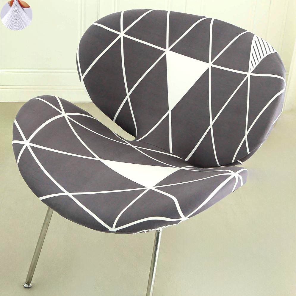 加大号宽靠背椅子套罩弧形通用2025异形坐垫梳化妆矮背板凳座懒人