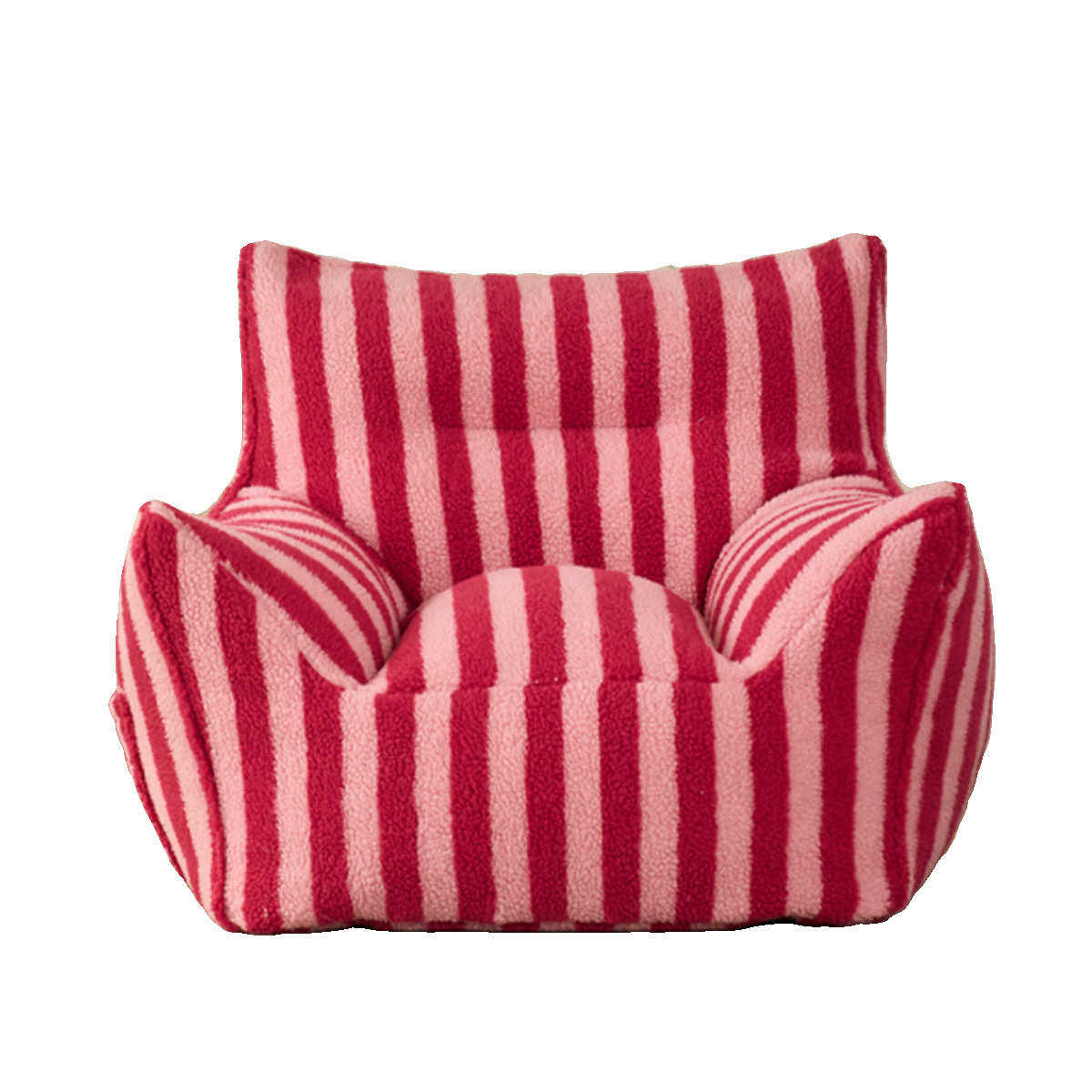 奶油风懒人沙发豆袋榻榻米儿童阅读区小沙发客厅卧室单双人休闲