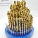 直柄钻头套装 特殊含钴 不锈钢 100件 镀钛套装
