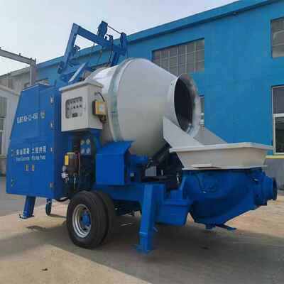 DJBT40-13-450柴油混凝土搅拌泵 Diesel concrete mixing pump