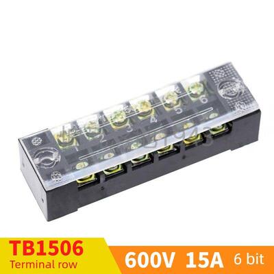 端子端子端子板15A 6位端子排Tb-1506端子排连接器电线连接器