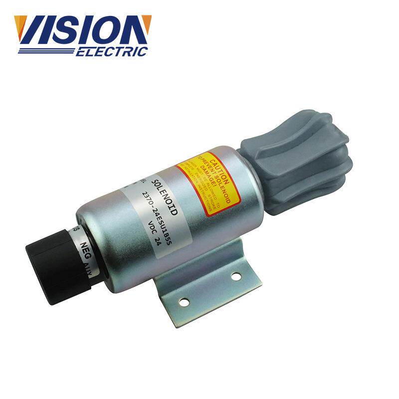 厂家供货电磁阀机2370-24EU1B5S-磁24V熄火S器开关电阀开关2370-2