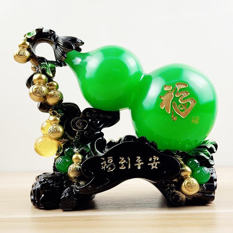 摆设福禄招财葫芦摆件客厅酒柜装饰品摆设保险公司送客户礼品