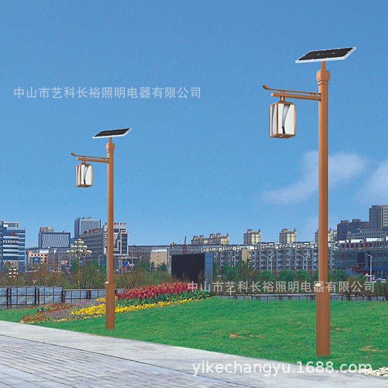 太阳能3米庭院灯 新中式庭院灯割草机/草坪机