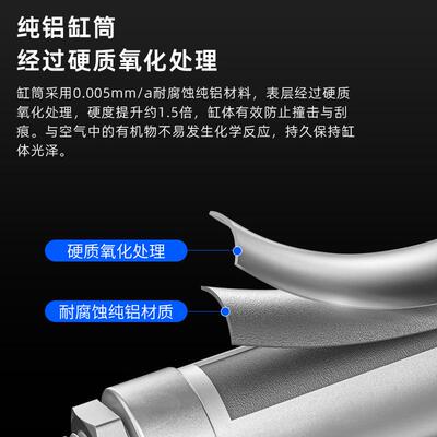 SUSU气大力标准气缸32X40X50X63X75X80X100x1动25带推磁性开389A
