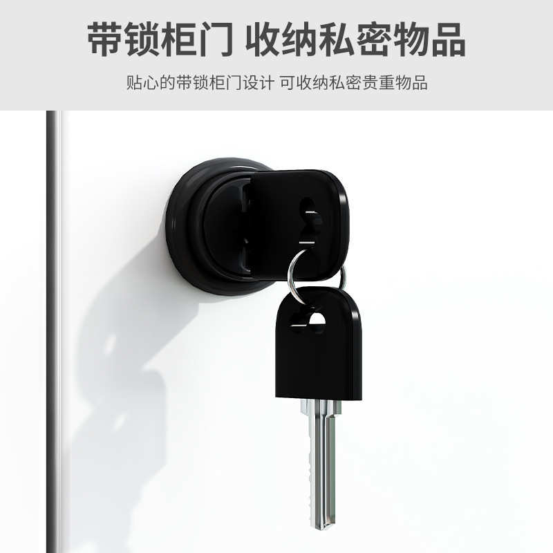 文件柜书柜办公室资料柜带锁财务档案收纳柜木质图书馆阅览室柜子