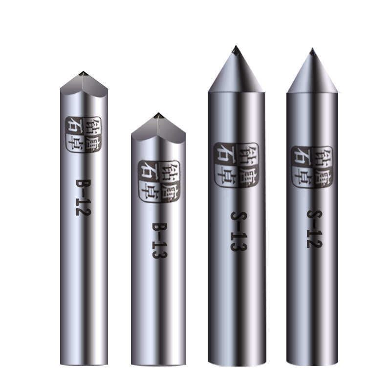 唐卓修整笔 尖笔砂轮角度修边硅片雕刻天然金刚石修整笔砂轮R角刀