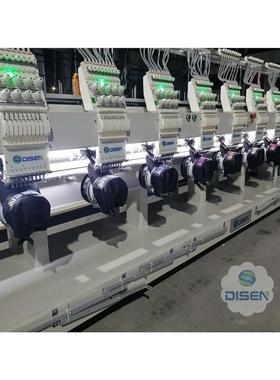 全自动脑帽绣刺DSC-GA91绣1头9针h绣花机comput电er0 embroidery