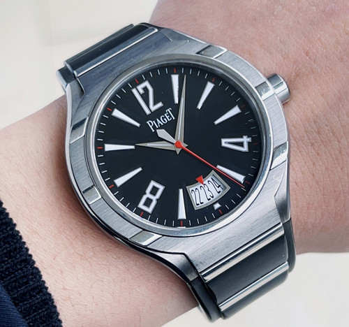 公价8.75万98新45mm伯爵PIAGET POLO 系列G0A34011自动机械男表