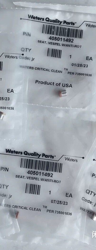 Waters UPLC  FTN  进样针针座密封，全新未拆