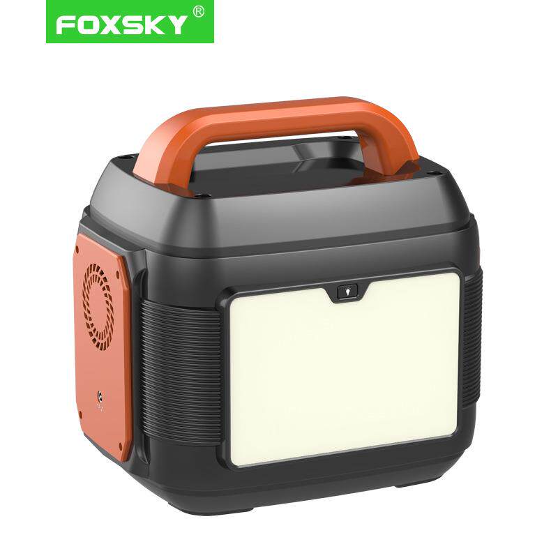 便携式户外储能电源600W数码显示屏110V/220V应急电源PD100W输入