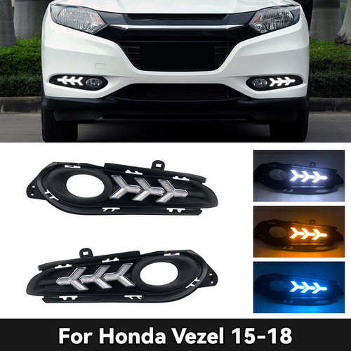 厂家直销适用于15-18款缤智日行灯Honda-vezel Hrv-daytime runni