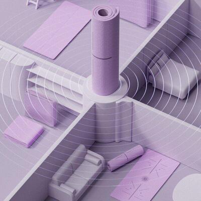 Foldable Yoga Mat For Children