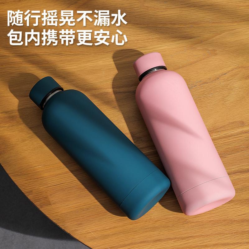 304不锈钢保温杯小口瓶美式大容量保温瓶户外便携运动壶真空跨境