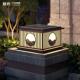 太阳学能YG 大柱子围墙灯门新别墅小区校庭院 ZTD01柱头灯户外中式