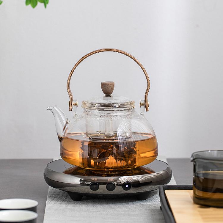电陶炉家用煮茶壶玻璃壶套装耐高温智能小型茶炉办公室商用养生壶