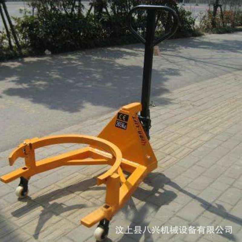 托盘式油桶搬运车油桶搬运车液压油桶车油桶搬运工具液压叉车