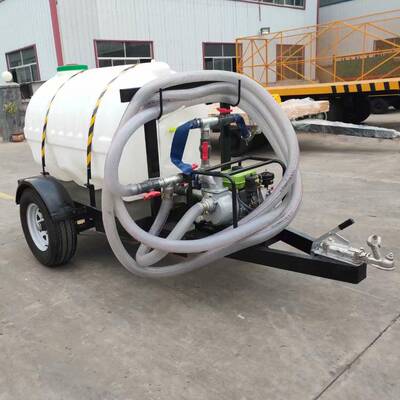 水罐拖车非标园林浇灌车液体转运车自卸型水罐拖车厂家供应