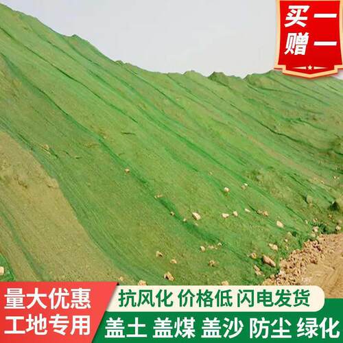 盖土网建筑工地绿网覆盖网绿化网裸土遮盖网盖煤网绿色环保防尘