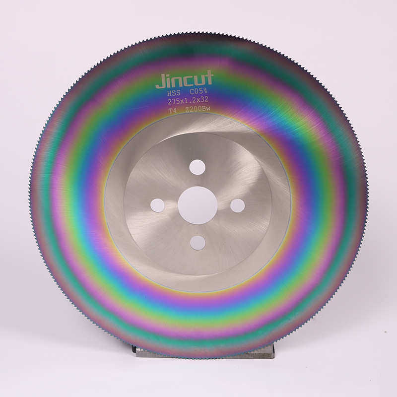 不锈钢切割锯片专用高速钢涂层圆推台裁板大理石切割机金属切片