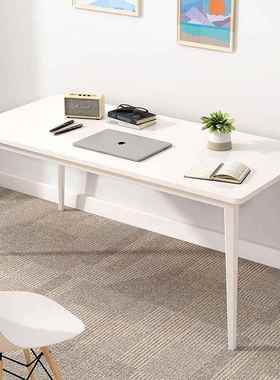 简易电人脑桌钢木书办公桌简约现代桌双经济型台写式桌子90710家用字台
