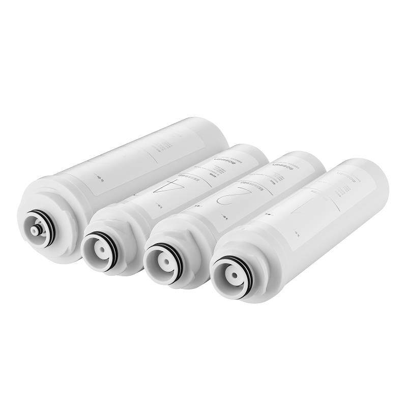 慕辰净水器滤芯套装MR121型PP棉滤芯前后置活性炭RO反渗透膜套装