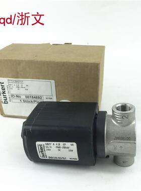 宝德burker6027 A 4.0 EP VA G1/4 PN0-20BAR 24VDC不锈钢高压
