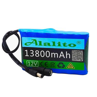 3S2P 12V 13800mah 锂离子电池可充电直流 12.6 V 13.8Ah