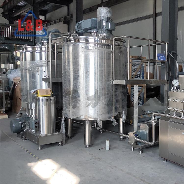 不锈钢多功能配料搅拌罐研磨输送搅拌混合设备厂家