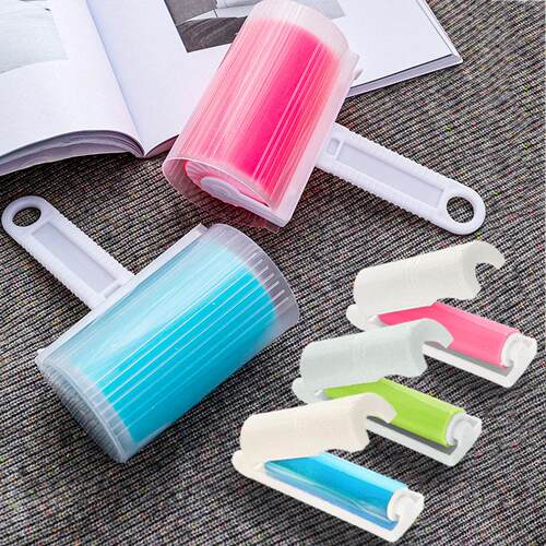 Washable Lint Roller for Clothes, Dust Removal Brush, Pet Ha