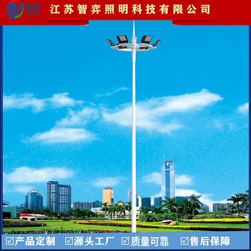 厂家广场道口中杆灯套接式中杆灯球场灯道口灯半圆形灯盘