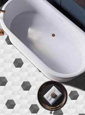 -PVC waterproof antiskid floor sticker toilet tile wall