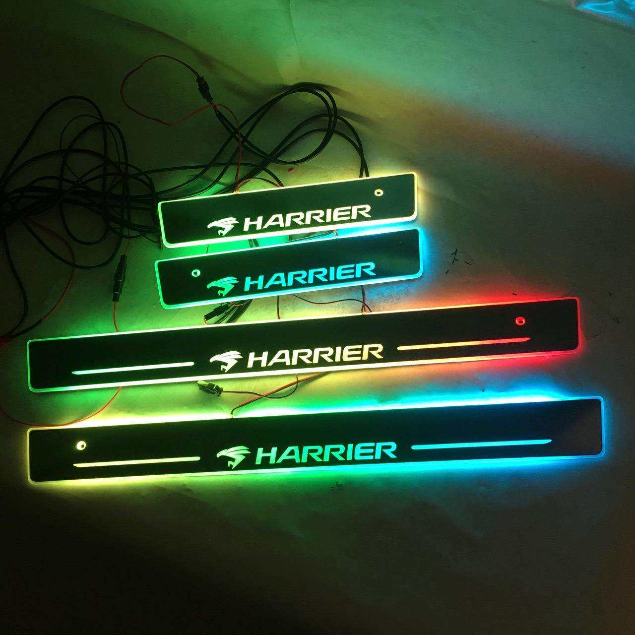 红外免破线加13模式磁切换适用凌放HARRIER门槛条带LED灯迎宾踏板