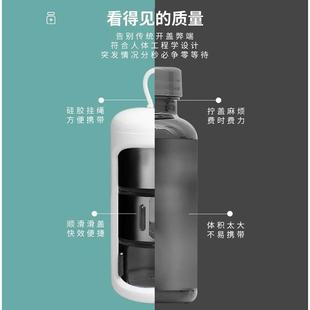 日本便携式小药盒7天一周大容量随身旅行3格分装密封药瓶迷你早晚