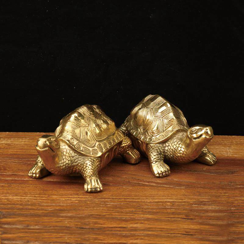 铜乌龟摆件长寿龟龙龟巴西铜器工艺品厂家