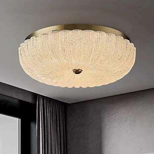 后现代轻奢主卧室灯2024年新款 简约大气创意高级感房间水晶吸顶灯