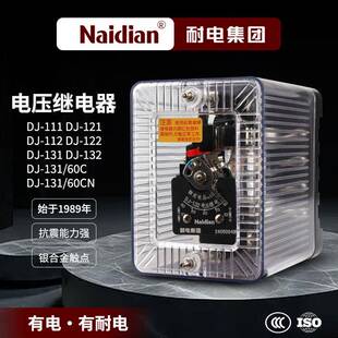 131 111 122 60CN耐电集团 132 电压继电器DJ